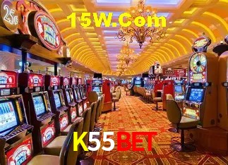 Interface moderna da plataforma K55Bet